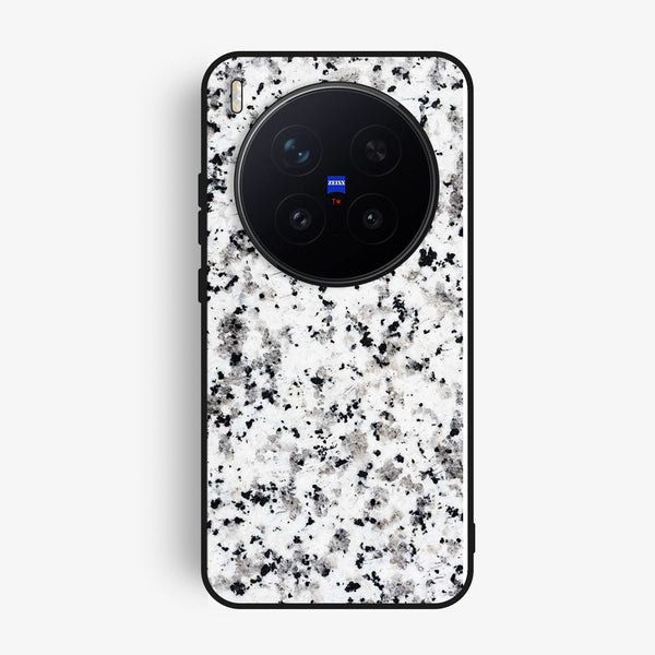 Vivo X300 Pro - White Design 9 - Premium Metal Printed Soft Bumper Shock Proof Case