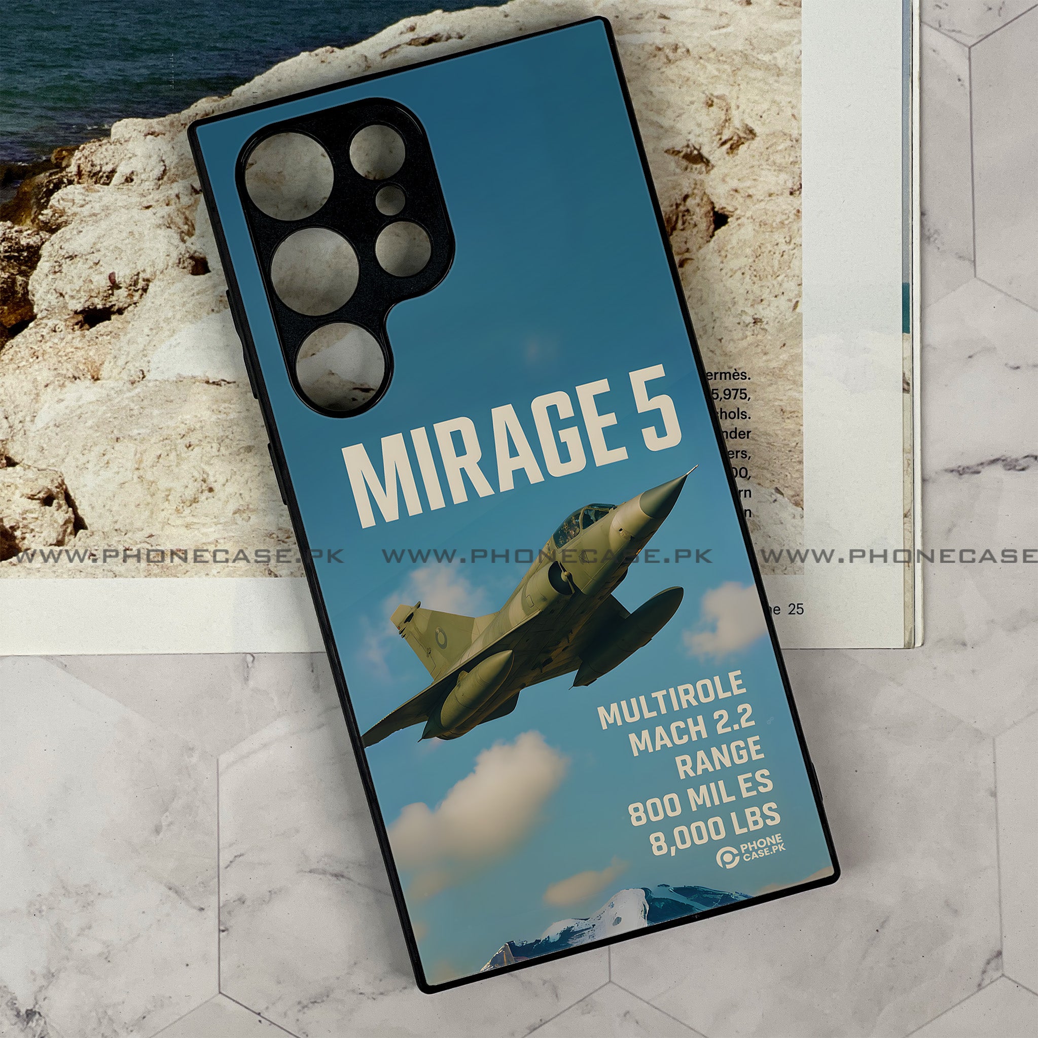 Samsung Galaxy S24 Ultra - PAF Jet Series - Premium Printed Metal soft Bumper shock Proof Case