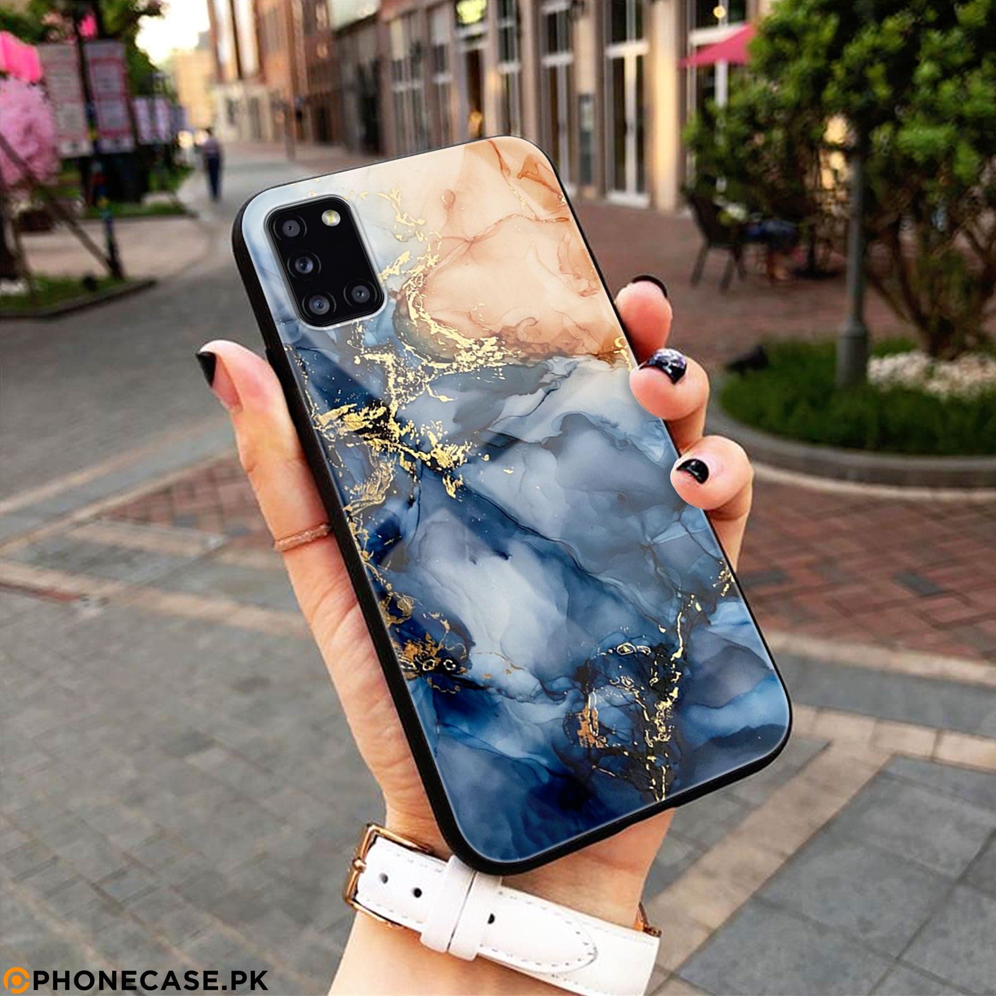 Blue Marble Trending Designs Premium Metal Case All Models