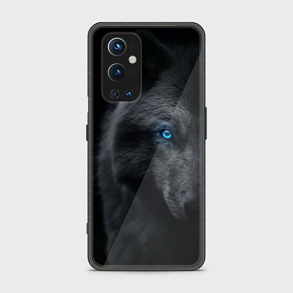 OnePlus 9 Pro - Wolf Design 9 - Premium Printed Glass soft Bumper shock Proof Case CS-9692 CS-11399