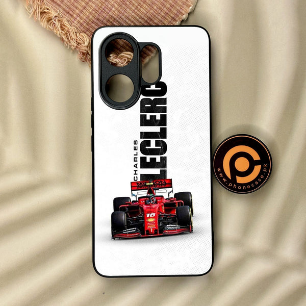 Vivo V60 - Formula 1 Design 9 - Premium Metal Printed Soft Bumper Shock Proof Case