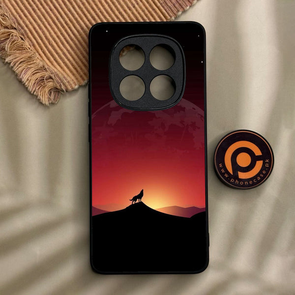 Xiaomi Redmi Note 15 Pro - Wolf Design 4 - Premium Metal Printed Soft Bumper Shock Proof Case
