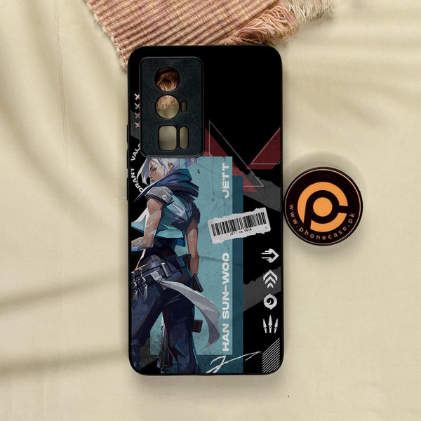 Xiaomi Redmi K60 Pro - Battle-Ready Design 4 - Premium Metal Printed Soft Bumper Shock Proof Case