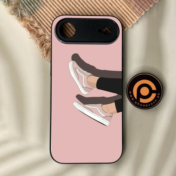 iPhone Air - Anime Girls Design 9 - Premium Metal Printed Soft Bumper Shock Proof Case
