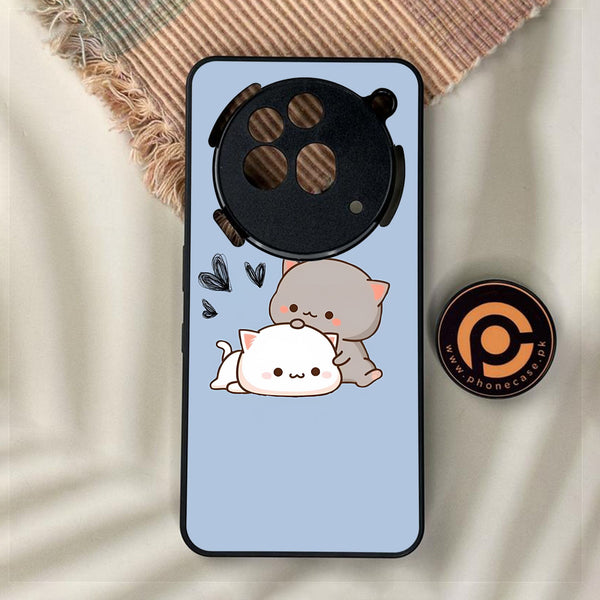Nothing Phone 3a Pro - Cute Bubu Dudu Design 3 - Premium Metal Printed Soft Bumper Shock Proof Case