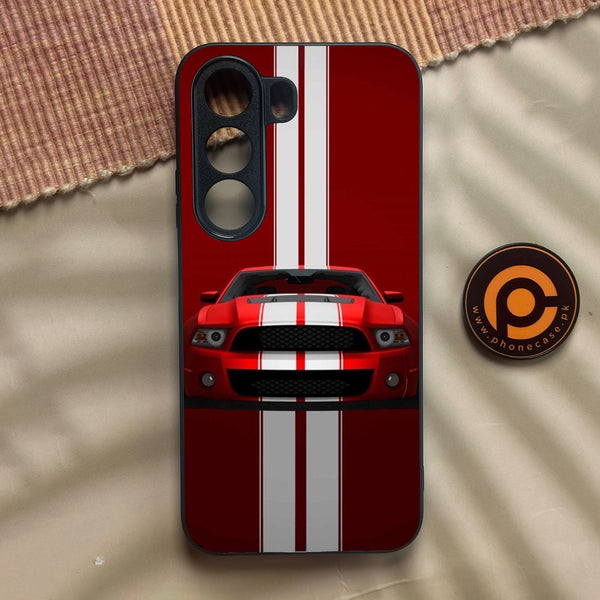 Realme C100i - Muscle Racing Car - Premium Metal Printed Soft Bumper Shock Proof Case