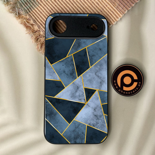 iPhone Air - Geometric Design 3 - Premium Metal Printed Soft Bumper Shock Proof Case