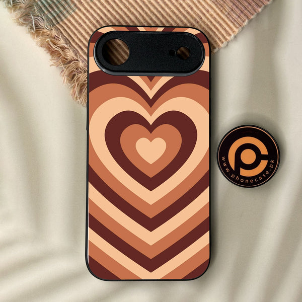 iPhone Air - Heartbeat Design 2 - Premium Metal Printed Soft Bumper Shock Proof Case