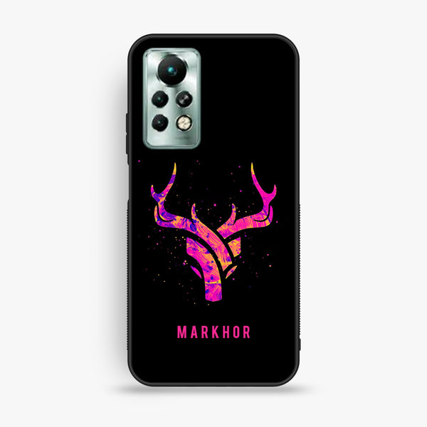 Infinix Note 11 Pro - Markhor Design 6 - Premium Metal Printed Soft Bumper Shock Proof Case