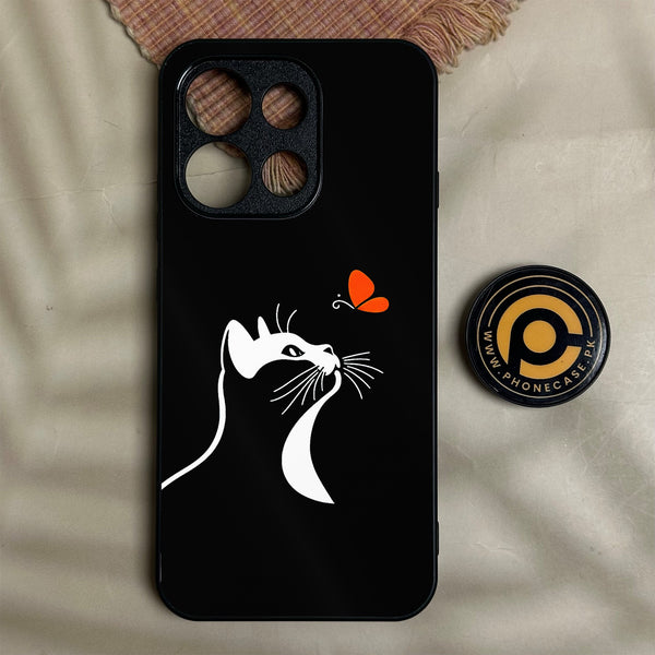 Oppo Reno 16f - Minimalistic Design 3 - Premium Metal Printed Soft Bumper Shock Proof Case