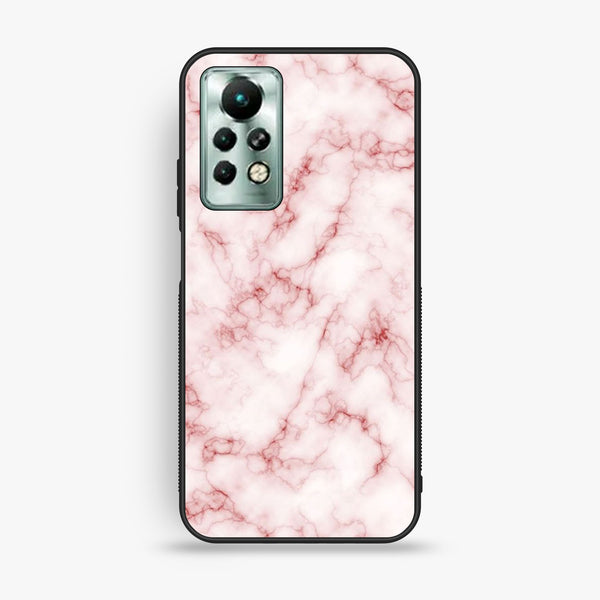 Infinix Note 11 Pro - Pink Design 4 - Premium Metal Printed Soft Bumper Shock Proof Case