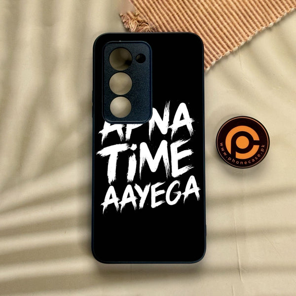 Xiaomi Redmi 15 - Apna Time Ayega - Premium Metal Printed Soft Bumper Shock Proof Case