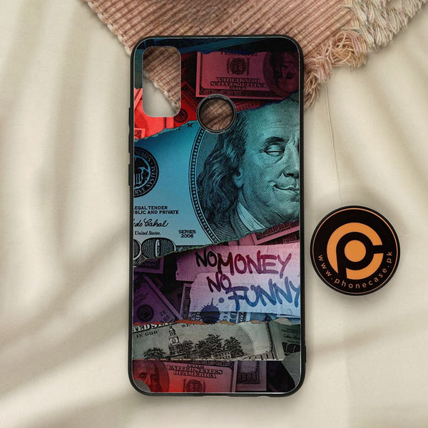 Honor 9X Lite - Dollar Design 8 - Premium Metal Printed Soft Bumper Shock Proof Case