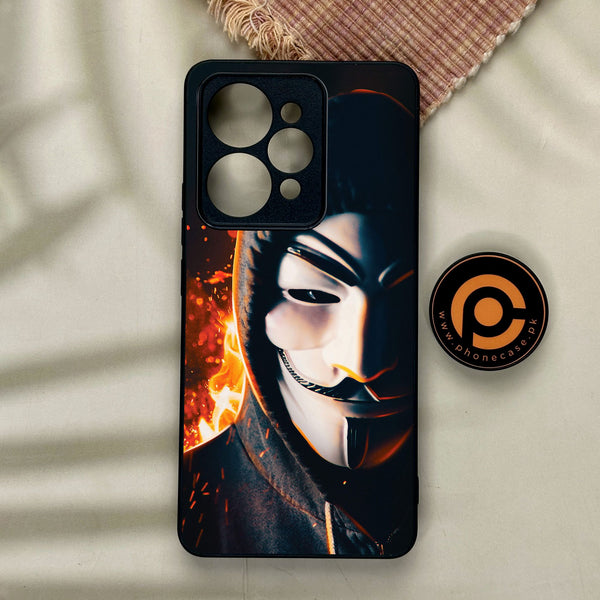 Realme 15 Pro - Anonymous 2.0 Design 6 - Premium Metal Printed Soft Bumper Shock Proof Case