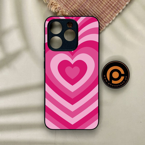 Realme 15T - Heartbeat Design 6 - Premium Metal Printed Soft Bumper Shock Proof Case