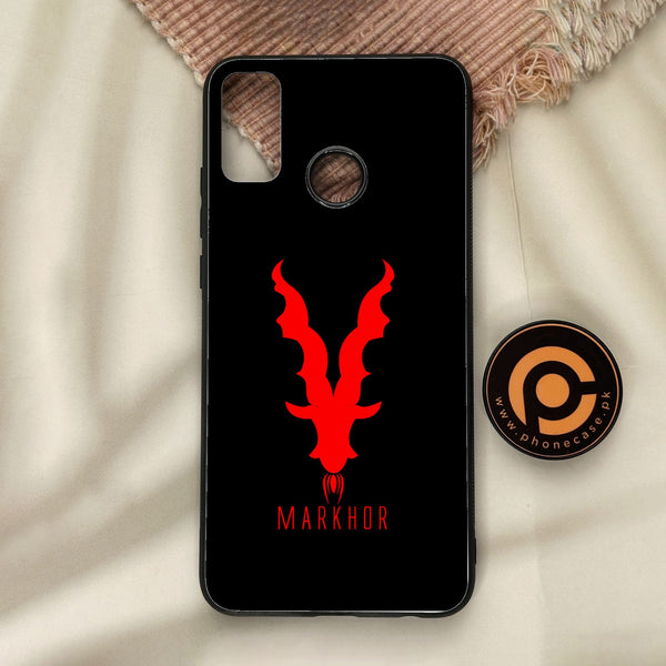 Honor 9X Lite - Markhor Design 10 - Premium Metal Printed Soft Bumper Shock Proof Case