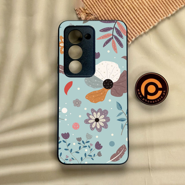 Xiaomi Redmi 15 - Floral Series Design 5 - Premium Metal Printed Soft Bumper Shock Proof Case