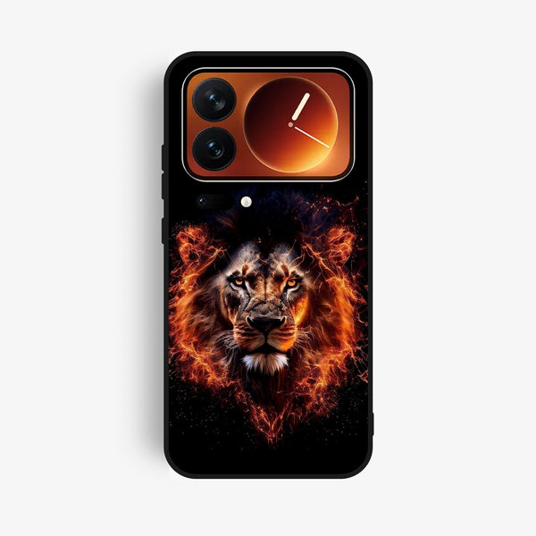 Xiaomi 17 Pro Max - Tiger 2.0 Design 7 - Premium Metal Printed Soft Bumper Shock Proof Case