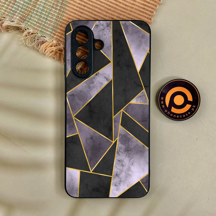 Samsung Galaxy A17 - Geometric Design 8 - Premium Metal Printed Soft Bumper Shock Proof Case