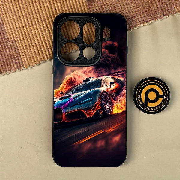 Oppo Find X9 Pro - Racing Design 4 - Premium Metal Printed Soft Bumper Shock Proof Case