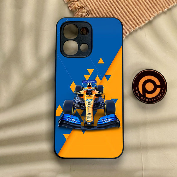 Oppo A6 Pro - Formula 1 Design 7 - Premium Metal Printed Soft Bumper Shock Proof Case