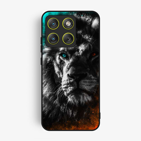 Motorola Edge 70 - Tiger Design 3 - Premium Metal Printed Soft Bumper Shock Proof Case
