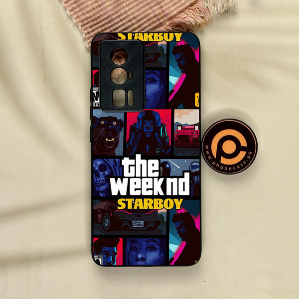 Xiaomi Redmi K60 Pro - The Weeknd Star Boy - Premium Metal Printed Soft Bumper Shock Proof Case
