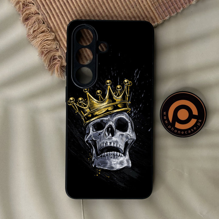 Samsung Galaxy S26 - King Design 5 - Premium Metal Printed Soft Bumper Shock Proof Case