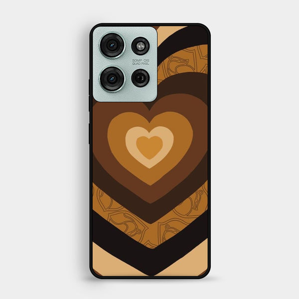 Motorola Moto G75 - Heart 2.0 Design 5 - Premium Metal Printed Soft Bumper Shock Proof Case