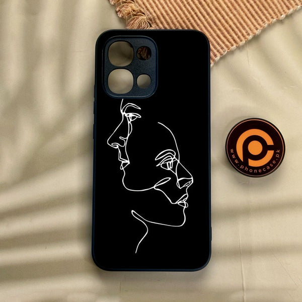 Oppo A6 Pro - Girls Design 5 - Premium Metal Printed Soft Bumper Shock Proof Case