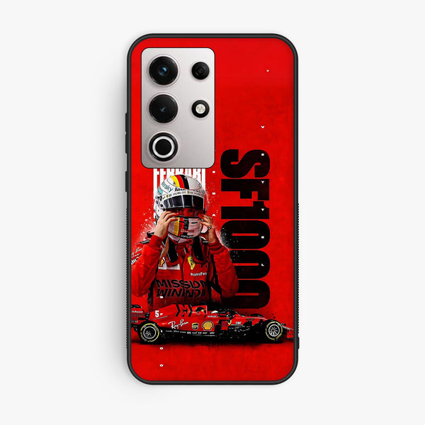 Itel S25 Ultra - Formula 1 Design 8 - Premium Metal Printed Soft Bumper Shock Proof Case
