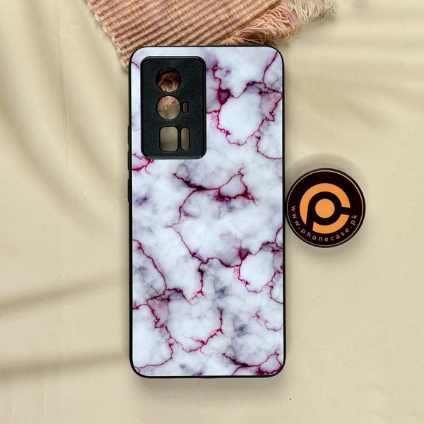 Xiaomi Redmi K60 Pro - White Design 1 - Premium Metal Printed Soft Bumper Shock Proof Case