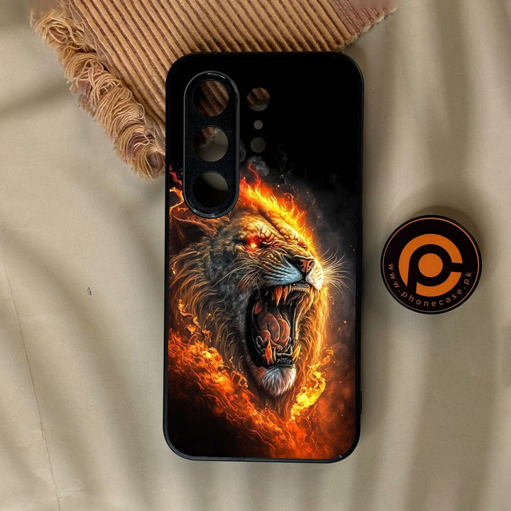 Tecno Camon 50 Ultra - Tiger 2.0 Design 4 - Premium Metal Printed Soft Bumper Shock Proof Case