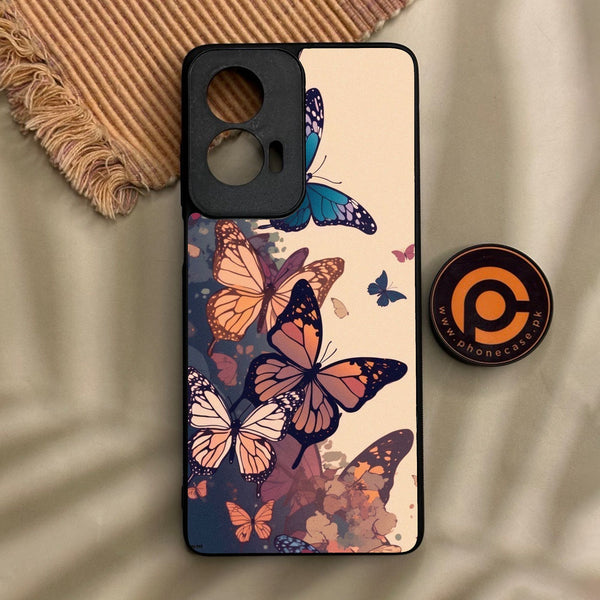 Motorola G Stylus 2024 - Butterflies Design 6 - Premium Metal Printed Soft Bumper Shock Proof Case
