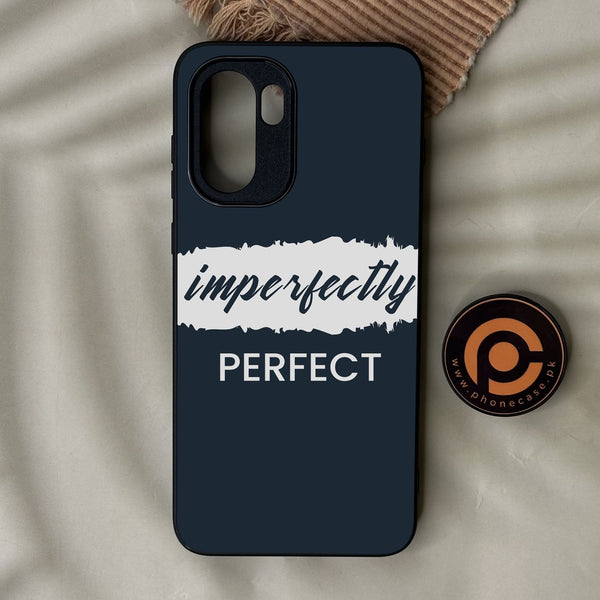 OnePlus 15R - Imperfectly - Premium Metal Printed Soft Bumper Shock Proof Case