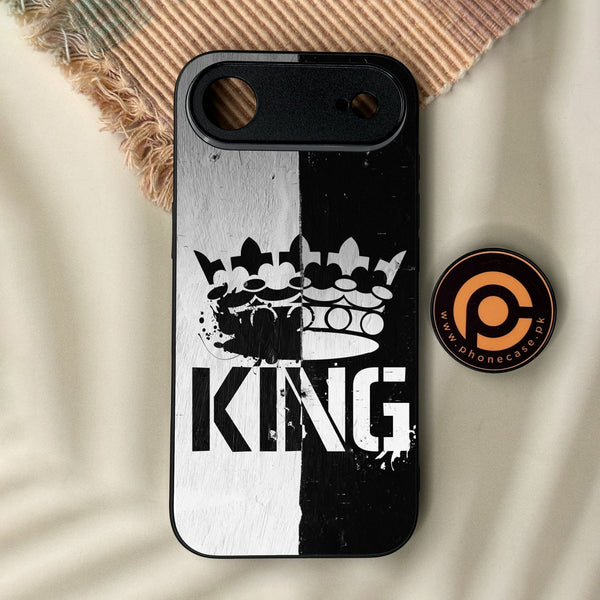 iPhone Air - King Design 7 - Premium Metal Printed Soft Bumper Shock Proof Case