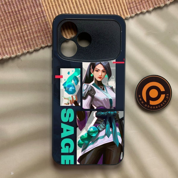 Oppo A6s Pro - Battle-Ready Design 1 - Premium Metal Printed Soft Bumper Shock Proof Case
