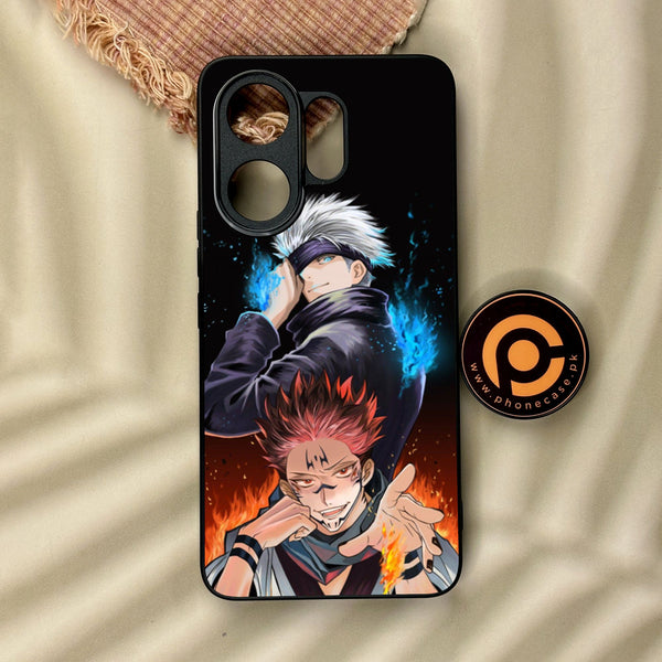 Vivo V60 - Anime 2.0 Design 10 - Premium Metal Printed Soft Bumper Shock Proof Case