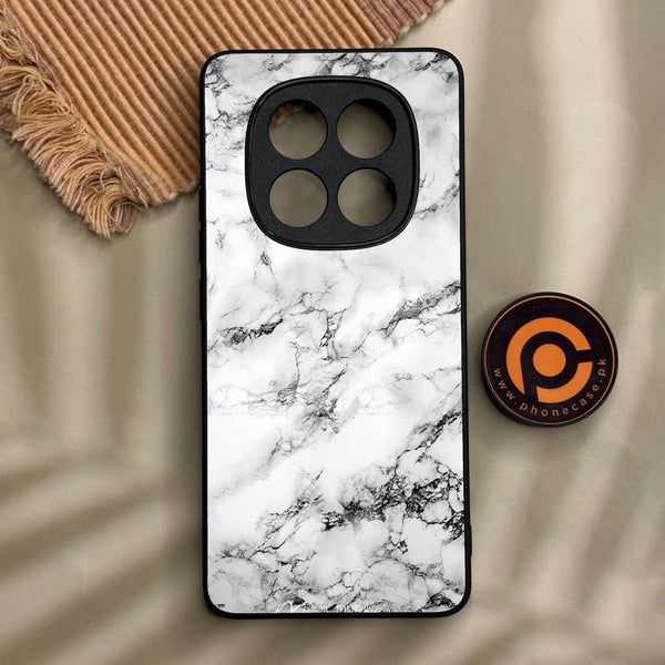 Xiaomi Redmi Note 15 Pro - White Design 7 - Premium Metal Printed Soft Bumper Shock Proof Case