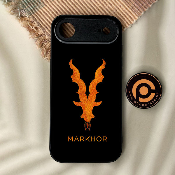 iPhone Air - Markhor Design 12 - Premium Metal Printed Soft Bumper Shock Proof Case