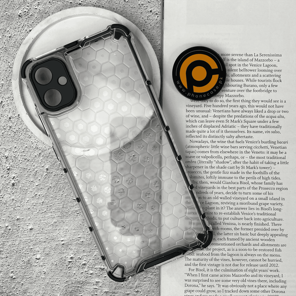 Samsung Galaxy A05 Airbag Shockproof Hybrid Armor Honeycomb Transparent Cover