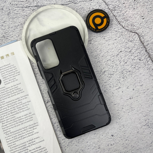 Galaxy A15 Upgraded Ironman With Holding Ring and KickStand Hybrid Shock Proof Case