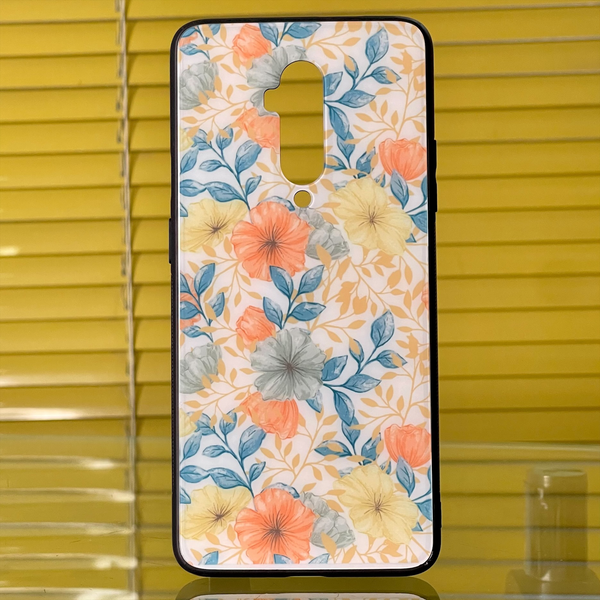 OnePlus 7T Pro Flower Glass Case
