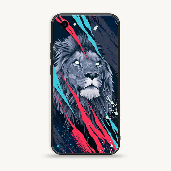 Vivo Y83 - Abstract Animated Lion - Premium Printed Glass Case