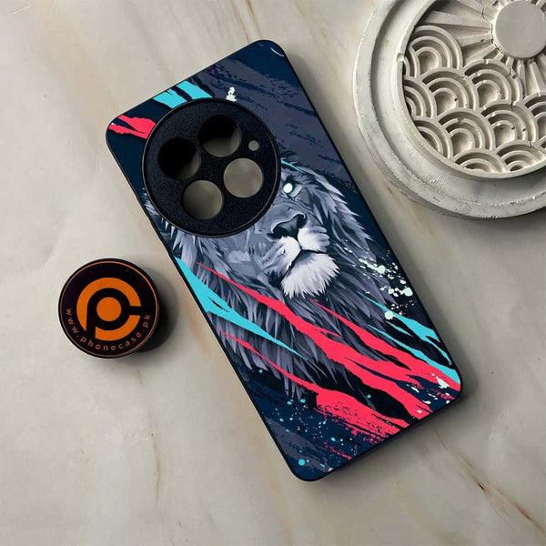 OnePlus 13 - Abstract Animated Lion - Premium Metal Printed soft Bumper shock Proof Case