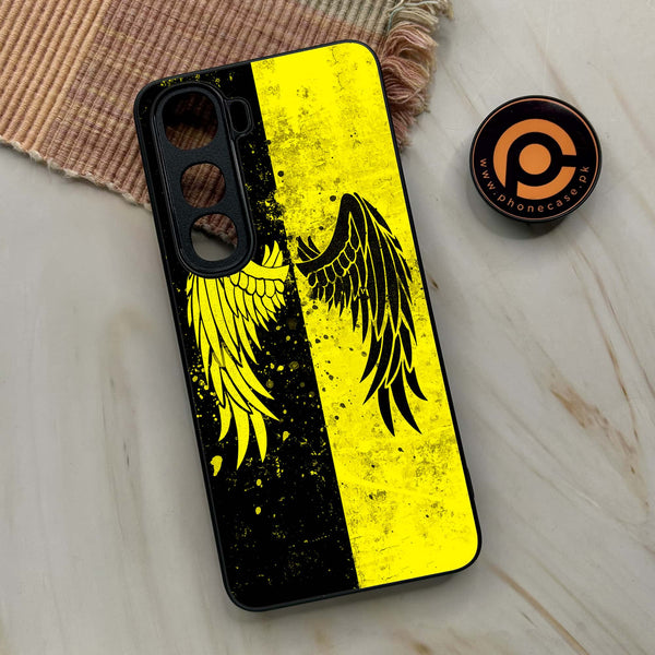 Vivo Y400 - Angel Wings 2.0 Series - Premium Metal Printed soft Bumper shock Proof Case