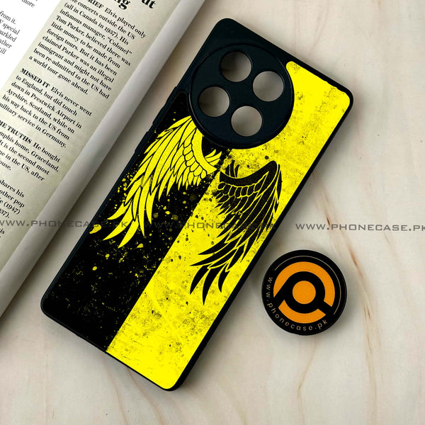 Tecno Camon 30s - Angel Wings 2.0 Design 1  - Premium Metal  Printed soft Bumper shock Proof Case CS-27339 CS-29531 CS-35037 CS-35443