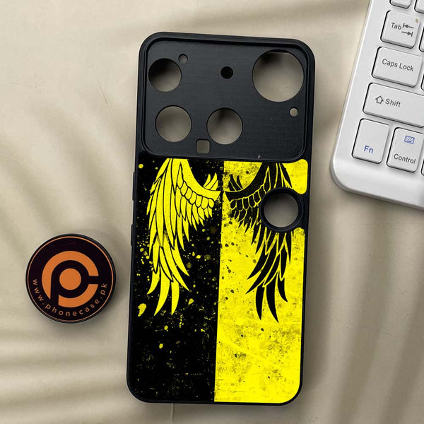 Nothing Phone 3 - Angel Wings 2.0 Series - Premium Metal  Printed soft Bumper shock Proof Case