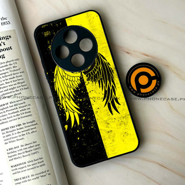 Tecno Spark 30C - Angel Wings 2.0 Series - Premium Metal Printed soft Bumper shock Proof Case CS-32122 CS-39038 CS-39148