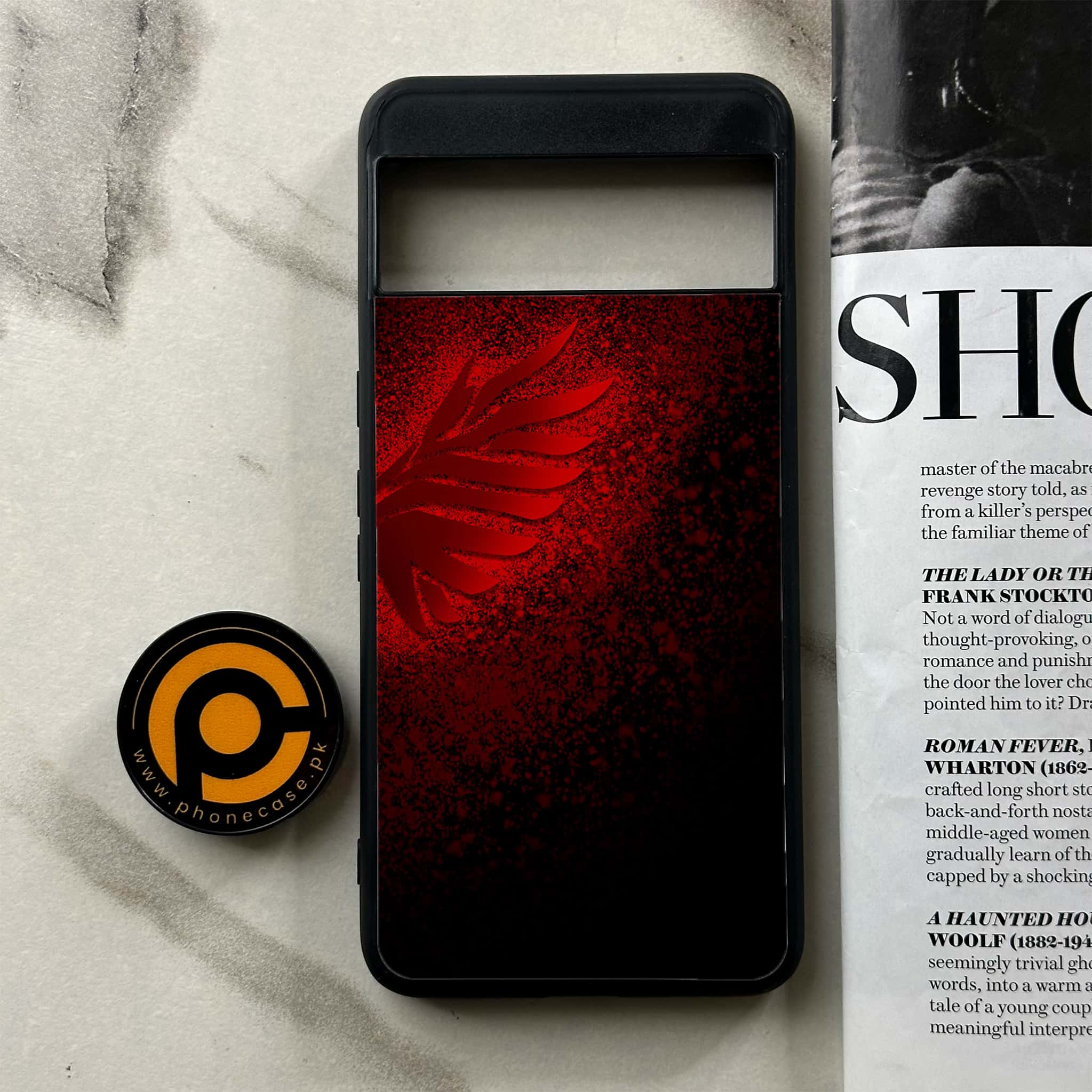 Google Pixel 8a - Angel Wings 2.0 Series - Premium Printed soft Bumper Shock Proof Case